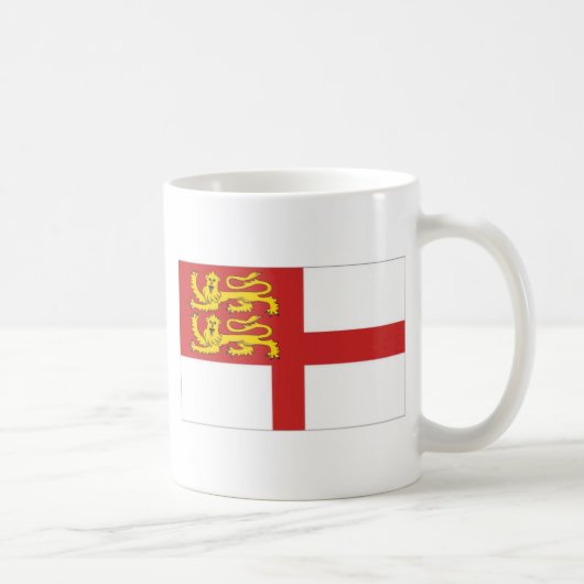Sark Flag Koffiemok (Rechts)