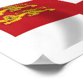 Sark Flag Poster Print (Coin)