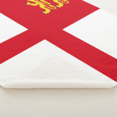 Sark Flag Sherpa Deken (3/4)