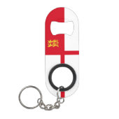 Sark-vlag Mini Flessenopener (Voorkant)