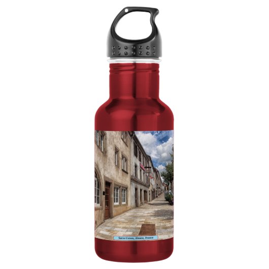 Sarre-Union, Alsace, Frankrijk Waterfles (Voorkant)