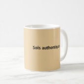 Sartre L'enfer, c'est les autres. Mug Classique, 3 (Devant droit)