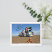 Saru postcard 1 briefkaart (Staand voorkant)