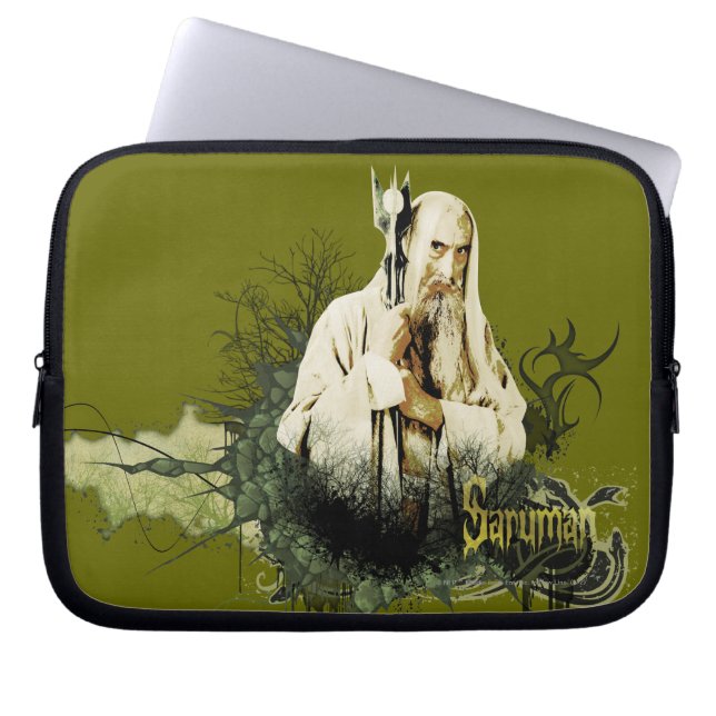 SARUMAN™ Vector Collage Laptop Sleeve (Voorkant)
