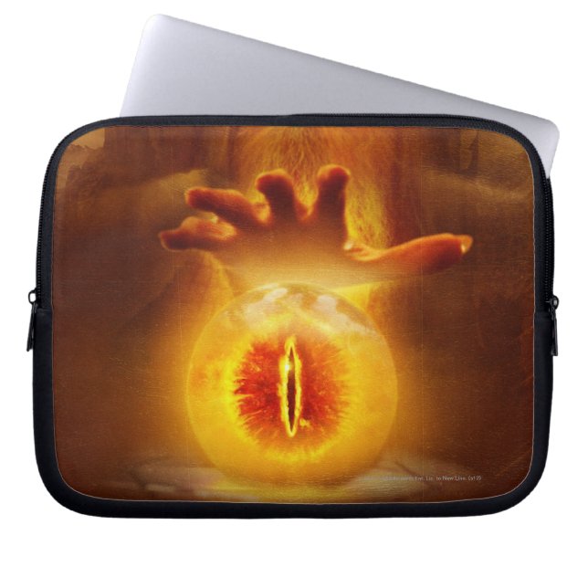 Sarumon en Sauron Laptop Sleeve (Voorkant)