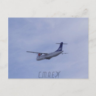 SAS ATR-72 CMAE-Briefkaart Briefkaart