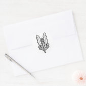 SAS Embleem Vinyl Sticker (Envelop)