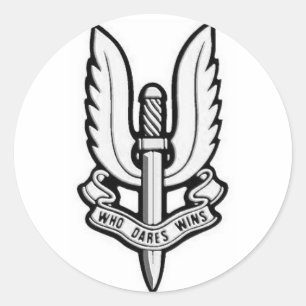 SAS Emblem Vinyl Sticker
