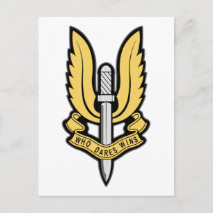 SAS-insignia Briefkaart