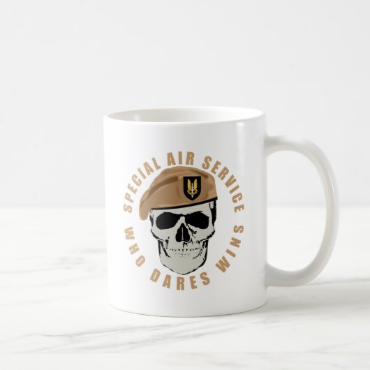 SAS Skull Koffiemok (Rechts)