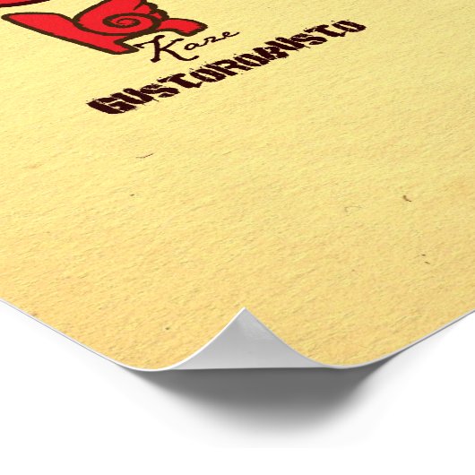 Sasaki Kojiro Poster (Hoek)