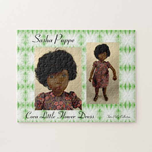 Sasha Doll puzzle Cora Little Flower tenue (Horizontal)