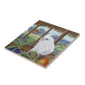 Sasha in Indonesië Tegeltje (Zijkant)