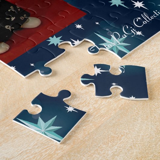 Sasha Poupée Puzzle Robe longue (Côté)