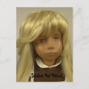 Sasha Puppe No Navel Postkarte Briefkaart