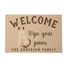 Sasha Siamese Cat Sitting Back Uitzicht Kat Aangep