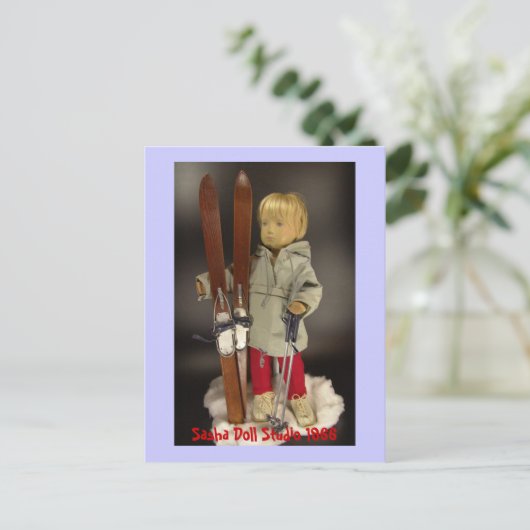 Sasha Studio Poupée Carte Postale (Debout devant)