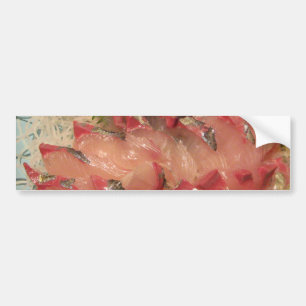 Sashimi 刺身 Rauw Vis Bumpersticker