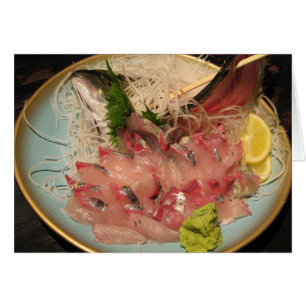 Sashimi 刺 身 Wenskaart
