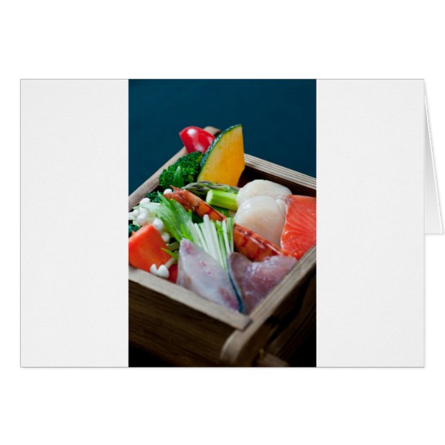 Sashimi au Japon, cuisine japonaise (Devant horizontal)