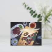 sashimi briefkaart (Staand voorkant)