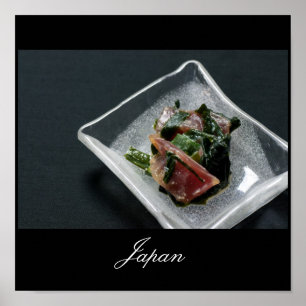 Sashimi in Japan Poster