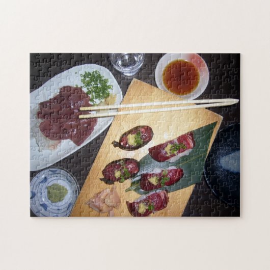 sashimi legpuzzel (Horizontaal)