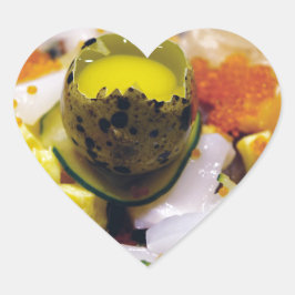 Sashimi Salmon Tuna Fish Seafood Caviar Japans Hart Sticker