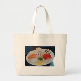 Sashimi Sushi Time Ice Japans Grote Tote Bag