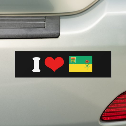 SASKATCHEWAN BUMPERSTICKER (Op auto)