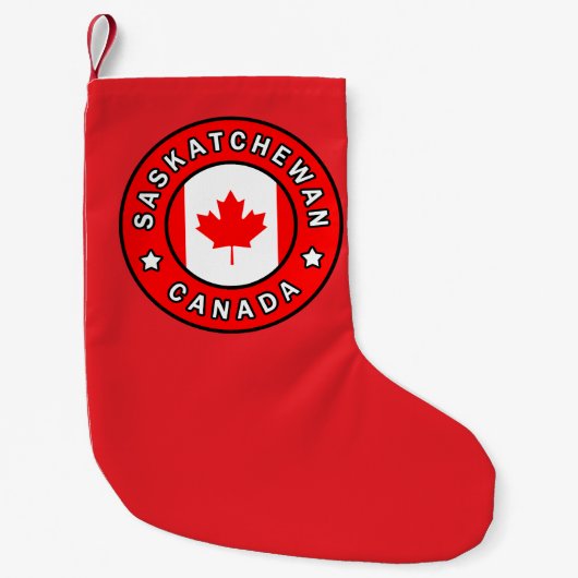 Saskatchewan Canada Kleine Kerstsok (Voorkant)