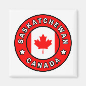 Saskatchewan Canada Magneet (Voorkant)