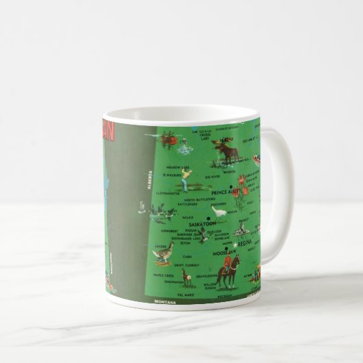 Saskatchewan Canada Mug (Devant droit)