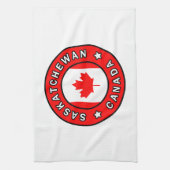 Saskatchewan Canada Theedoek (Verticaal)