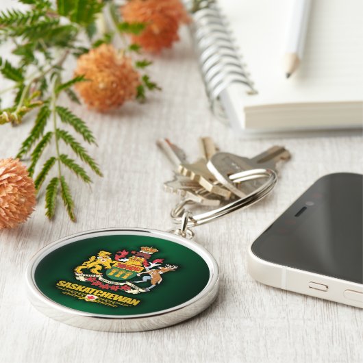 Saskatchewan COA Sleutelhanger (Zijkant)