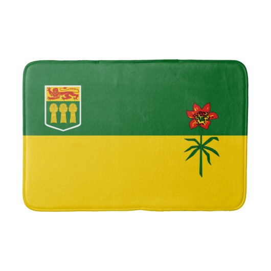 Saskatchewan Flag Badmat (Voorkant)