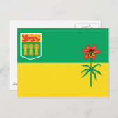 SASKATCHEWAN FLAG BRIEFKAART (Voorkant / Achterkant)