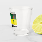 Saskatchewan Flag (CANADA) Shot Glas (Rechts)