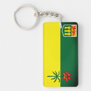 Saskatchewan Flag (CANADA) Sleutelhanger