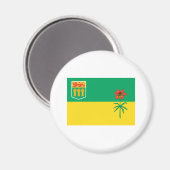 SASKATCHEWAN FLAG MAGNEET (Voorkant / Achterkant)
