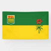 Saskatchewan Flag Spandoek (Horizontaal)