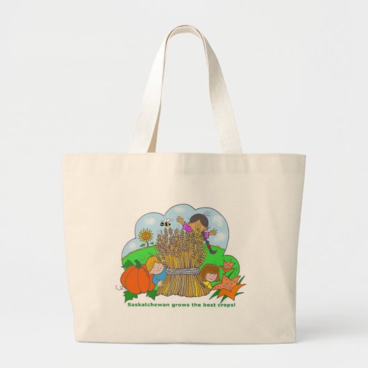 Saskatchewan Grows Grote Tote Bag (Voorkant)