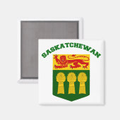 SASKATCHEWAN MAGNEET (Voorkant / Achterkant)