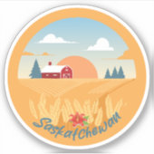  Saskatchewan Sticker (Voorkant)