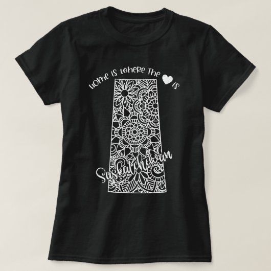 Saskatchewan T-shirt (Design voorkant)