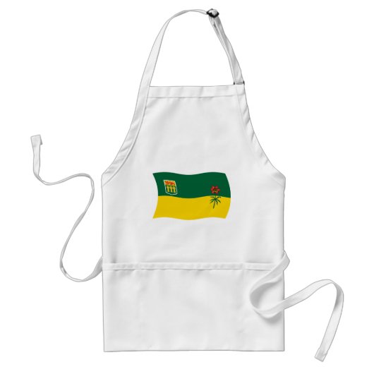 Saskatchewan Vlag Schort (Voorkant)