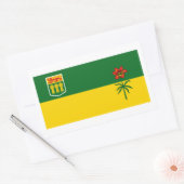 Saskatchewan Vlaggen Grafisch Rechthoekige Sticker (Envelop)