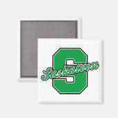 Saskatoon Letter Magneet (Voorkant / Achterkant)