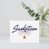 Saskatoon Script Briefkaart (Staand voorkant)