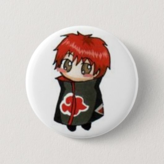 sasori anime ronde button 5,7 cm (Voorkant)